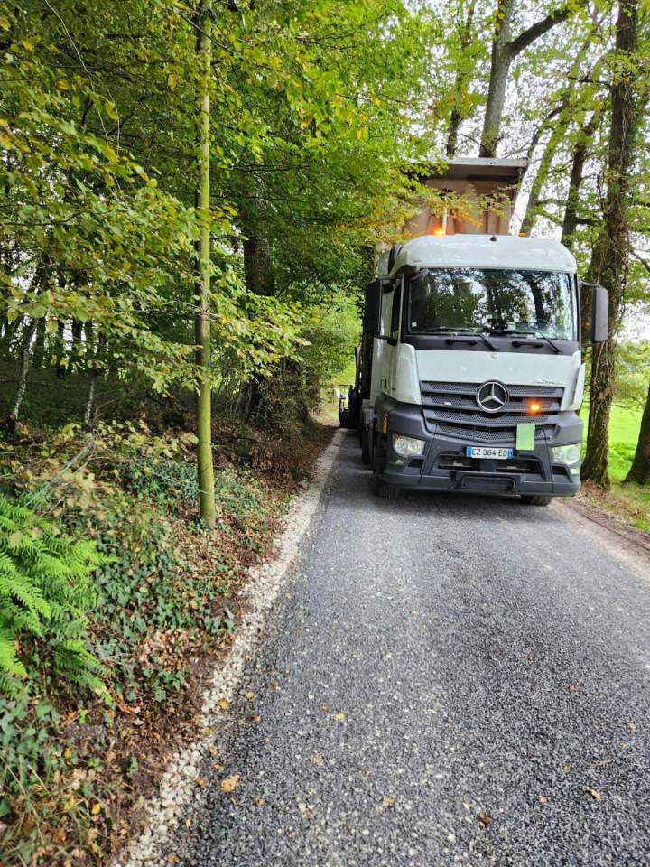 Transport sécurisé et réglementé pour les matériaux amiantés